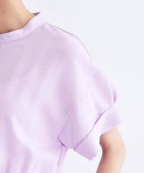 OPAQUE.CLIP / オペーク ドット クリップ ロング・マキシ丈ワンピース | リネンライク シャツワンピース【洗濯機OK/接触冷感/吸水速乾】 | 詳細21