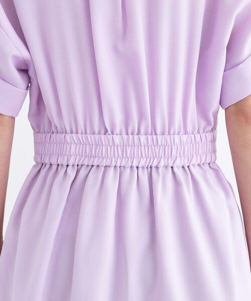 OPAQUE.CLIP / オペーク ドット クリップ ロング・マキシ丈ワンピース | リネンライク シャツワンピース【洗濯機OK/接触冷感/吸水速乾】 | 詳細25