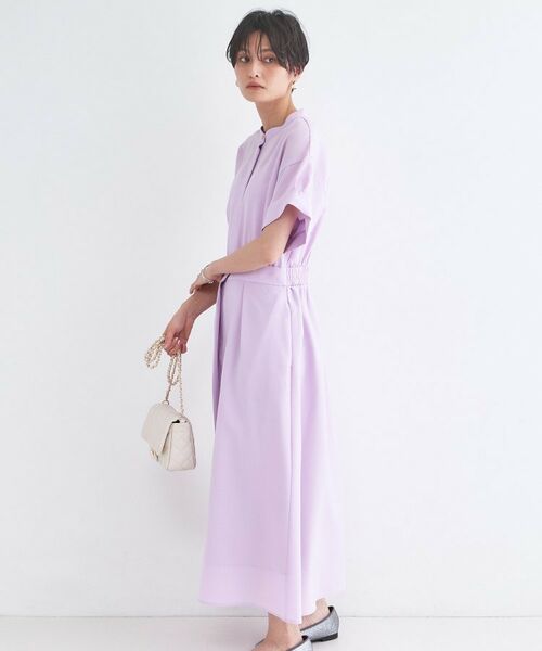 OPAQUE.CLIP / オペーク ドット クリップ ロング・マキシ丈ワンピース | 【接触冷感/吸水速乾】リネンライク シャツワンピース《洗濯機OK》 | 詳細29