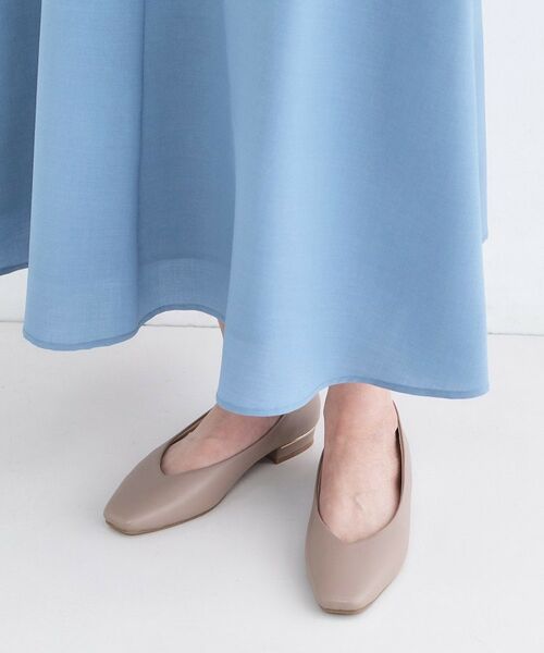 OPAQUE.CLIP / オペーク ドット クリップ ロング・マキシ丈スカート | リネンライクフレアスカート【洗濯機OK/接触冷感/吸水速乾】 | 詳細19