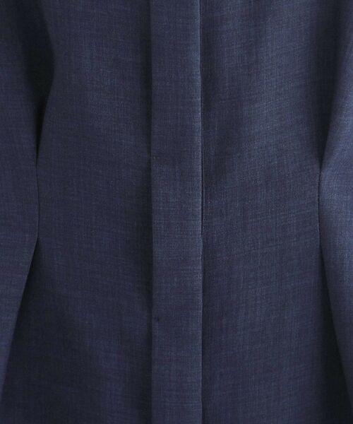 OPAQUE.CLIP / オペーク ドット クリップ シャツ・ブラウス | リネンライク タックフレンチスリーブブラウス【洗濯機OK／接触冷感／吸水速乾】 | 詳細16