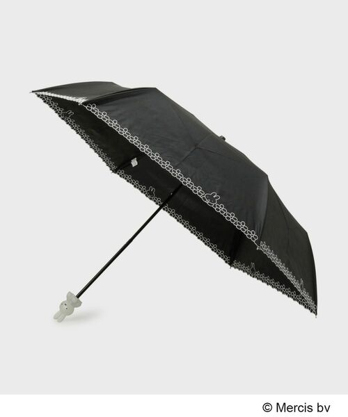 OPAQUE.CLIP / オペーク ドット クリップ 傘 | ◆【miffy】晴雨兼用折りたたみ傘（ブラック(019)）