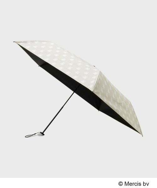 OPAQUE.CLIP / オペーク ドット クリップ 傘 | ◆【miffy】総柄プリントデザイン晴雨兼用軽量折りたたみ傘（ライトベージュ(051)）