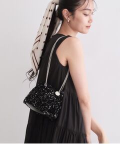 2WAYスパンコール巾着ミニショルダー