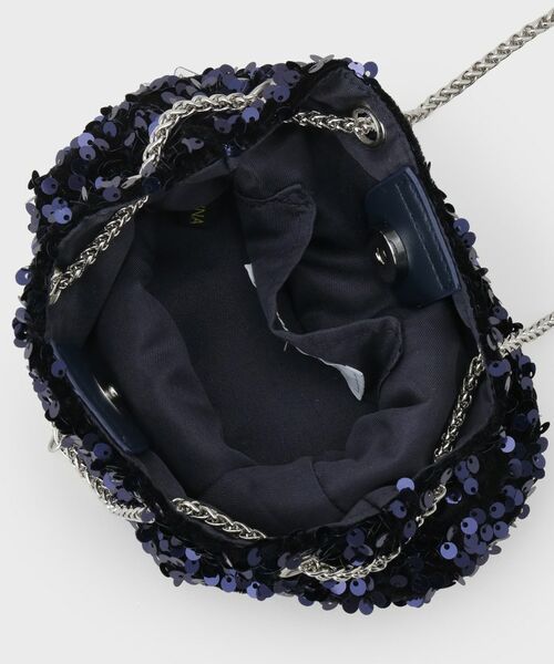 OPAQUE.CLIP / オペーク ドット クリップ ショルダーバッグ | 2WAYスパンコール巾着ミニショルダー | 詳細14