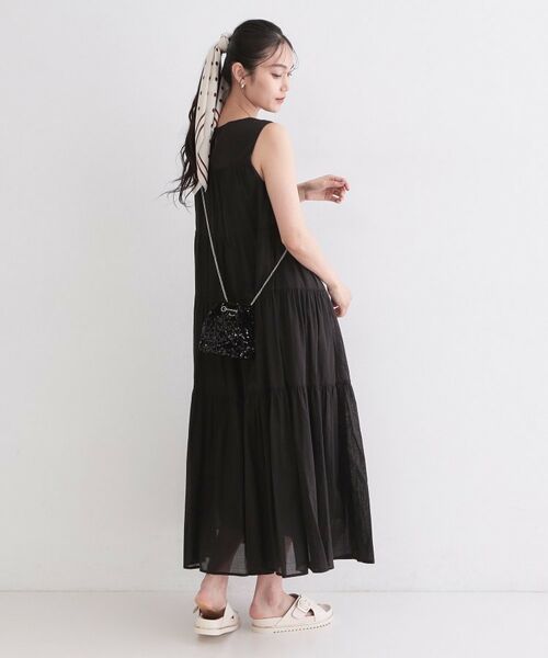 OPAQUE.CLIP / オペーク ドット クリップ ショルダーバッグ | 2WAYスパンコール巾着ミニショルダー | 詳細2