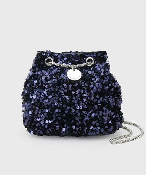 OPAQUE.CLIP / オペーク ドット クリップ ショルダーバッグ | 2WAYスパンコール巾着ミニショルダー | 詳細8