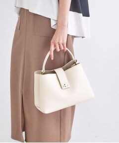 OPAQUE.CLIP / オペーク ドット クリップ ハンドバッグ | 【2WAY】サフィアーノ調ミドルワンハンドルバッグ