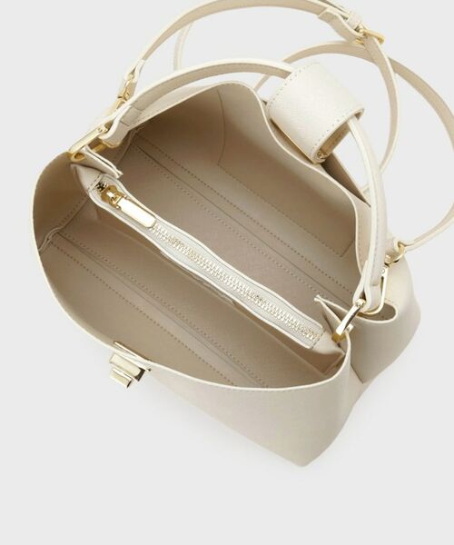 OPAQUE.CLIP / オペーク ドット クリップ ハンドバッグ | 【2WAY】サフィアーノ調ミドルワンハンドルバッグ | 詳細15