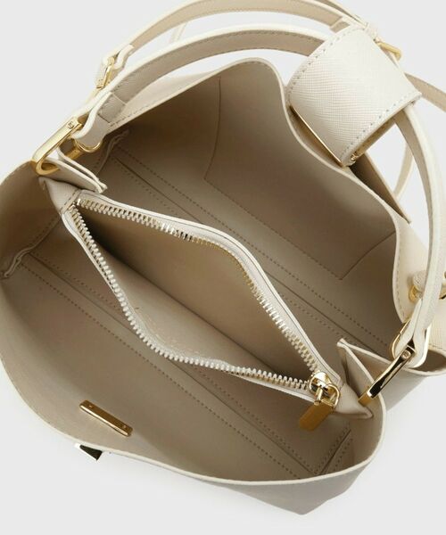 OPAQUE.CLIP / オペーク ドット クリップ ハンドバッグ | 【2WAY】サフィアーノ調ミドルワンハンドルバッグ | 詳細17