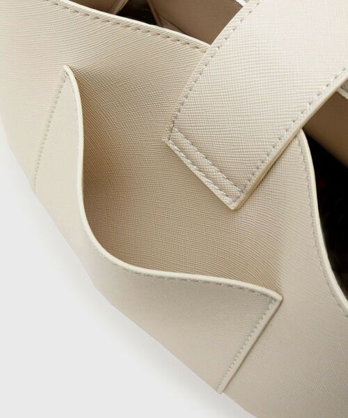 OPAQUE.CLIP / オペーク ドット クリップ ハンドバッグ | 【2WAY】サフィアーノ調ミドルワンハンドルバッグ | 詳細18