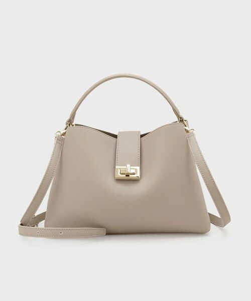 OPAQUE.CLIP / オペーク ドット クリップ ハンドバッグ | 【2WAY】サフィアーノ調ミドルワンハンドルバッグ | 詳細8