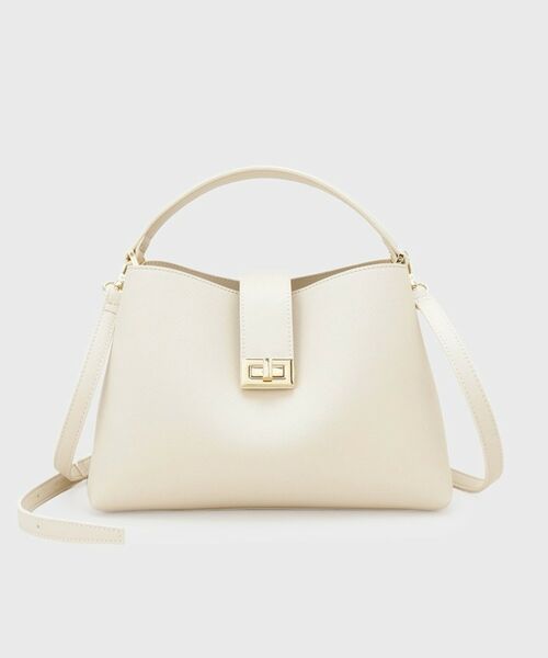 OPAQUE.CLIP / オペーク ドット クリップ ハンドバッグ | 【2WAY】サフィアーノ調ミドルワンハンドルバッグ | 詳細9