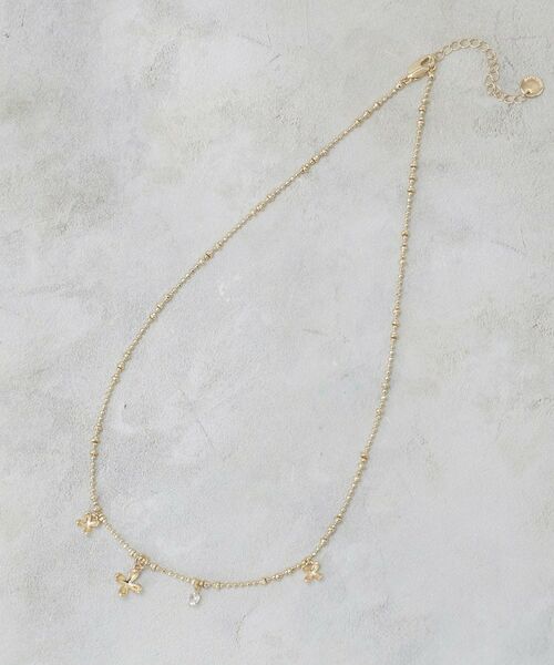 OPAQUE.CLIP / オペーク ドット クリップ ネックレス・ペンダント・チョーカー | フラワーアッセンブルネックレス | 詳細1