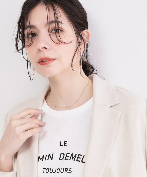 OPAQUE.CLIP / オペーク ドット クリップ ネックレス・ペンダント・チョーカー | デザインチェーン×ビーズSET ネックレス | 詳細5