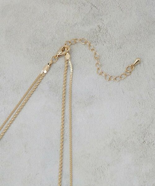 OPAQUE.CLIP / オペーク ドット クリップ ネックレス・ペンダント・チョーカー | 2連デザインチェーンショートネックレス | 詳細3