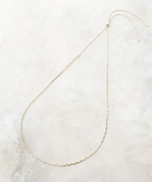 OPAQUE.CLIP / オペーク ドット クリップ ネックレス・ペンダント・チョーカー | 【長さ調整可】ウェーブデザインスライドネックレス | 詳細1