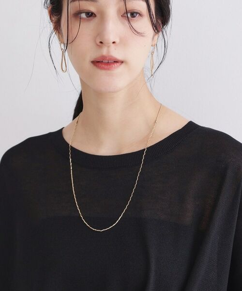 OPAQUE.CLIP / オペーク ドット クリップ ネックレス・ペンダント・チョーカー | 【長さ調整可】ウェーブデザインスライドネックレス | 詳細5