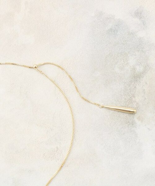 OPAQUE.CLIP / オペーク ドット クリップ ネックレス・ペンダント・チョーカー | 2WAYクリアカラードロップスライドネックレス | 詳細3