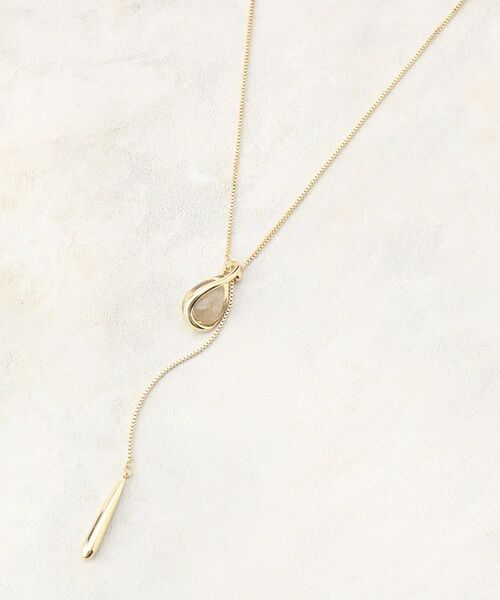 OPAQUE.CLIP / オペーク ドット クリップ ネックレス・ペンダント・チョーカー | 2WAYクリアカラードロップスライドネックレス | 詳細4