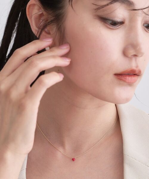 OPAQUE.CLIP / オペーク ドット クリップ ネックレス・ペンダント・チョーカー | ミニハートネックレス | 詳細5