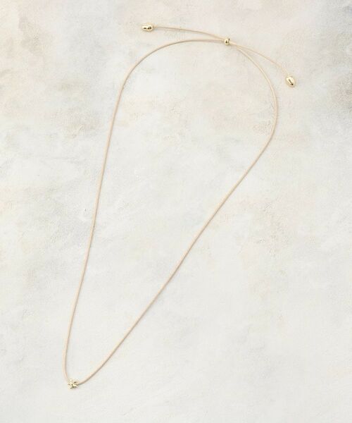 OPAQUE.CLIP / オペーク ドット クリップ ネックレス・ペンダント・チョーカー | 【長さ調整可】ミニフラワーコードネックレス | 詳細2