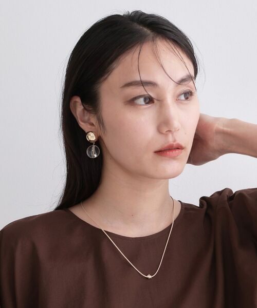 OPAQUE.CLIP / オペーク ドット クリップ ネックレス・ペンダント・チョーカー | 【長さ調整可】ミニフラワーコードネックレス | 詳細6