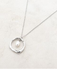 OPAQUE.CLIP / オペーク ドット クリップ ネックレス・ペンダント・チョーカー | パールサークルネックレス