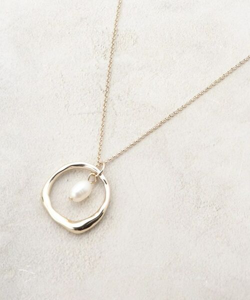 OPAQUE.CLIP / オペーク ドット クリップ ネックレス・ペンダント・チョーカー | パールサークルネックレス | 詳細1