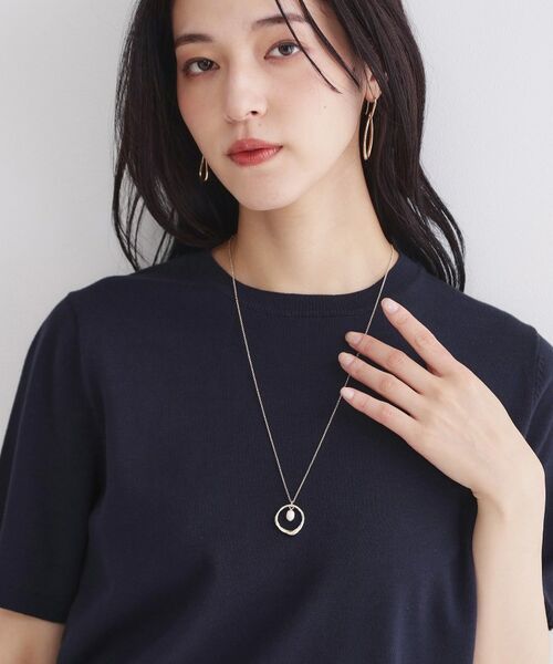 OPAQUE.CLIP / オペーク ドット クリップ ネックレス・ペンダント・チョーカー | パールサークルネックレス | 詳細5