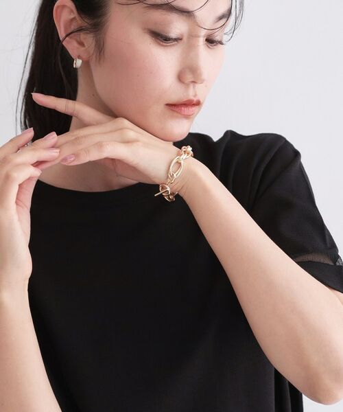 OPAQUE.CLIP / オペーク ドット クリップ ブレスレット・バングル | オーバルチェーンブレスレット | 詳細5