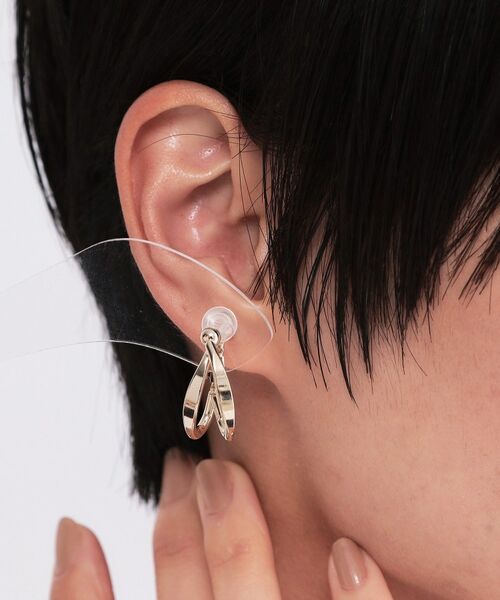 OPAQUE.CLIP / オペーク ドット クリップ ピアス・イヤリング | メタルオーバルワンタッチイヤリング | 詳細4