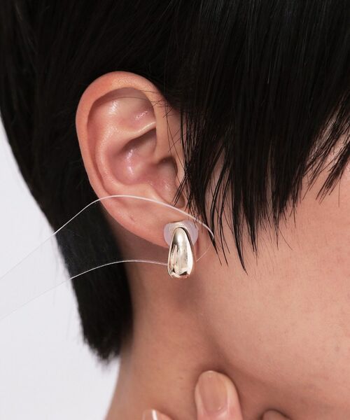 OPAQUE.CLIP / オペーク ドット クリップ ピアス・イヤリング | メタルドロップワンタッチイヤリング | 詳細4