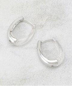 OPAQUE.CLIP / オペーク ドット クリップ ピアス・イヤリング | クリア×メタルコンビワンタッチピアス