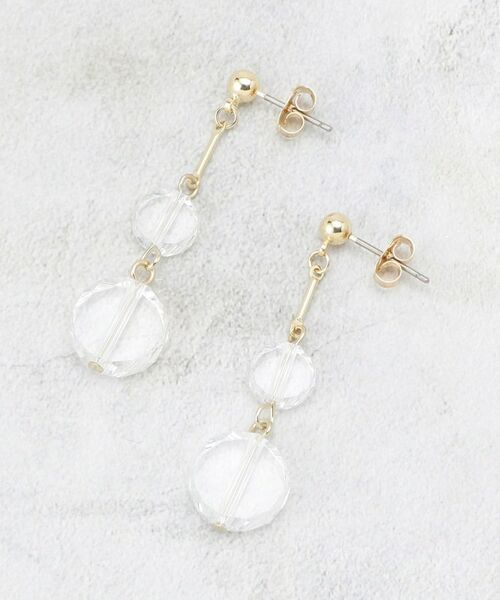 OPAQUE.CLIP / オペーク ドット クリップ ピアス・イヤリング | クリアスイングデザインピアス | 詳細1