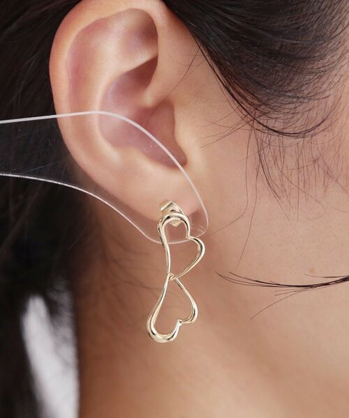 OPAQUE.CLIP / オペーク ドット クリップ ピアス・イヤリング | ハートコネクトデザインピアス | 詳細4