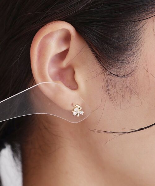 OPAQUE.CLIP / オペーク ドット クリップ ピアス・イヤリング | ビジュー×メタルフラワーミニピアス | 詳細4