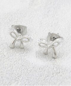 OPAQUE.CLIP / オペーク ドット クリップ ピアス・イヤリング | ビジュー×メタルリボンミニピアス