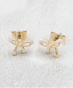 OPAQUE.CLIP / オペーク ドット クリップ ピアス・イヤリング | ビジュー×メタルリボンミニピアス