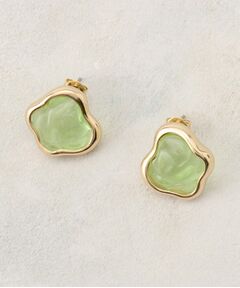 OPAQUE.CLIP / オペーク ドット クリップ ピアス・イヤリング | ニュアンスシェイプクリアカラーピアス