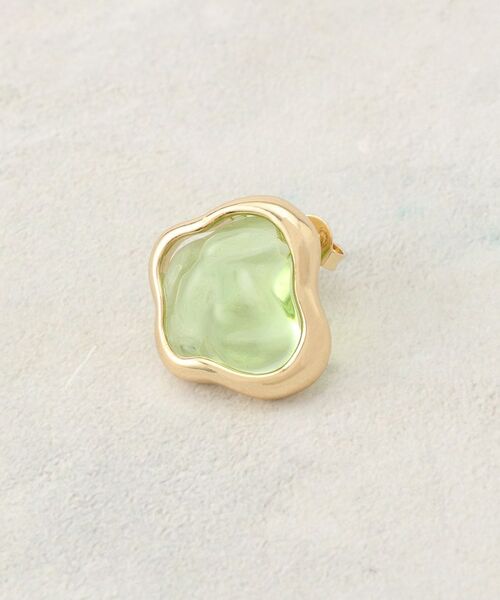 OPAQUE.CLIP / オペーク ドット クリップ ピアス・イヤリング | ニュアンスシェイプクリアカラーピアス | 詳細2