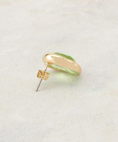 OPAQUE.CLIP / オペーク ドット クリップ ピアス・イヤリング | ニュアンスシェイプクリアカラーピアス | 詳細3