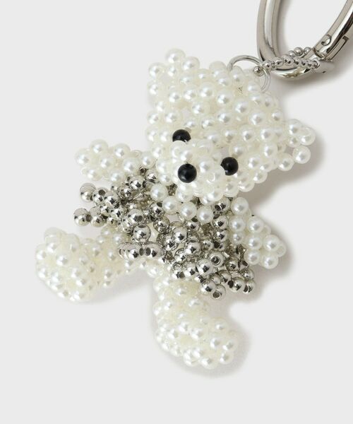 OPAQUE.CLIP / オペーク ドット クリップ キーホルダー・ストラップ | ミラー付きミニベアチャーム | 詳細2