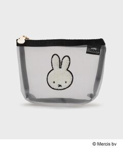 OPAQUE.CLIP / オペーク ドット クリップ ポーチ | ◆【miffy】さがら刺繍チュールメッシュポーチ