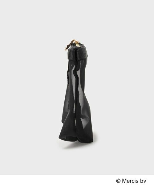 OPAQUE.CLIP / オペーク ドット クリップ ポーチ | ◆【miffy】さがら刺繍チュールメッシュポーチ | 詳細2