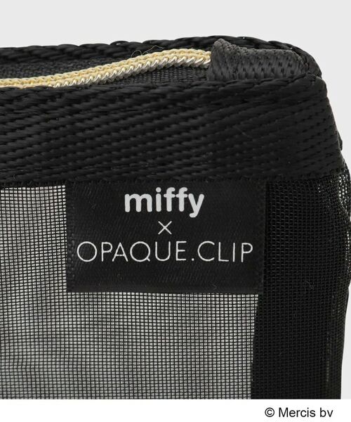 OPAQUE.CLIP / オペーク ドット クリップ ポーチ | ◆【miffy】さがら刺繍チュールメッシュポーチ | 詳細6