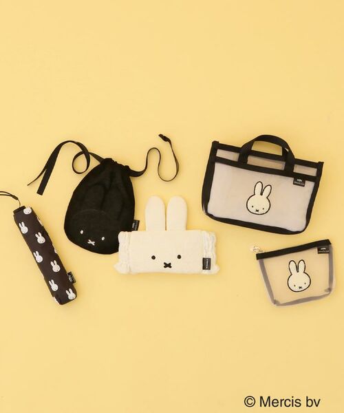 OPAQUE.CLIP / オペーク ドット クリップ ポーチ | ◆【miffy】さがら刺繍チュールメッシュポーチ | 詳細8