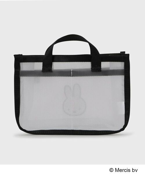 OPAQUE.CLIP / オペーク ドット クリップ ポーチ | ◆【miffy】さがら刺繍チュールメッシュバッグインバッグ | 詳細3