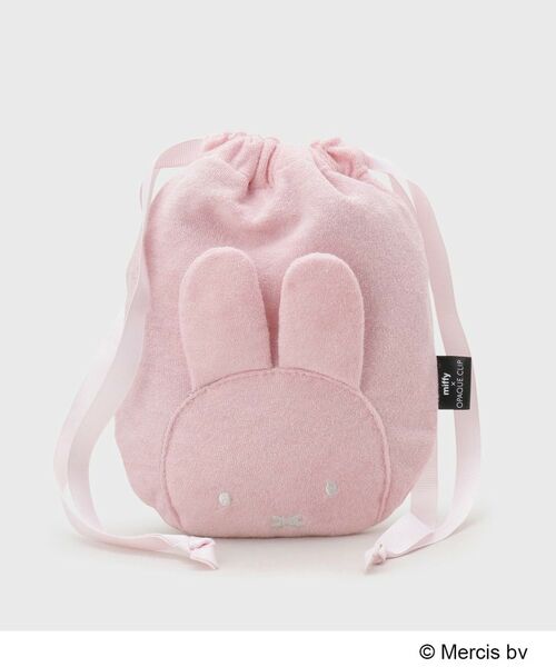 OPAQUE.CLIP / オペーク ドット クリップ ポーチ | ◆【miffy】パイル巾着ポーチ（ピンク(871)）