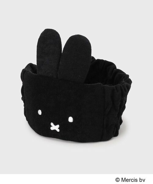 OPAQUE.CLIP / オペーク ドット クリップ その他インナー・ルームウェア | ◆【miffy】パイルヘアバンド（ブラック(019)）